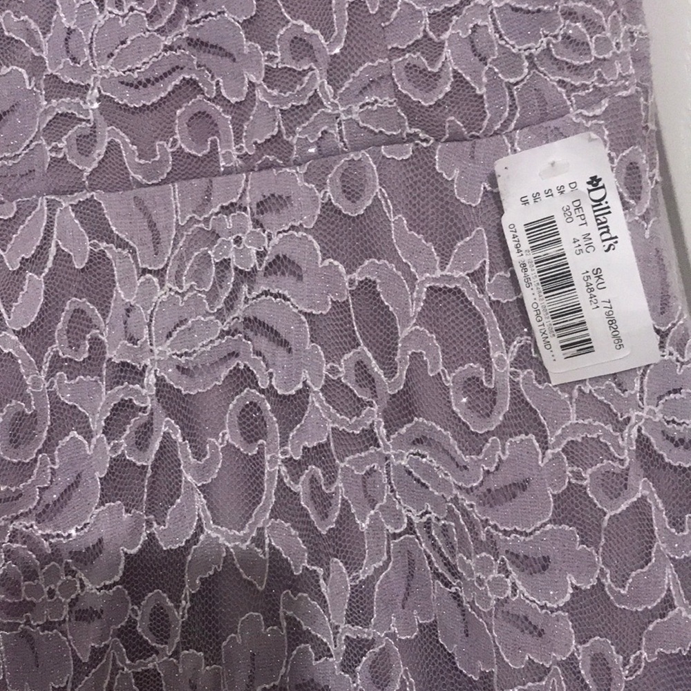 Long Lilla dress with silver